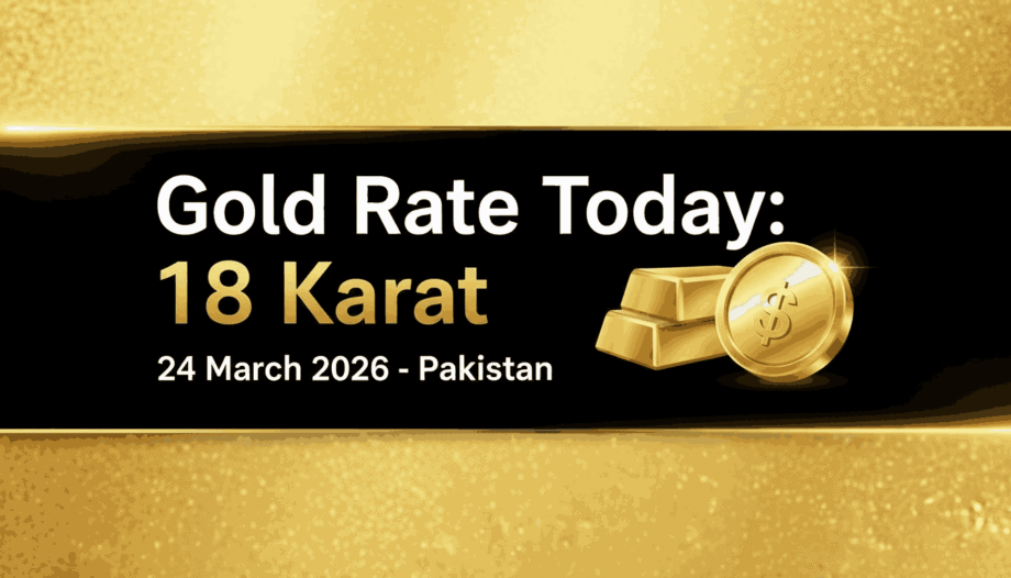 24 march 2026 18 karat gold price