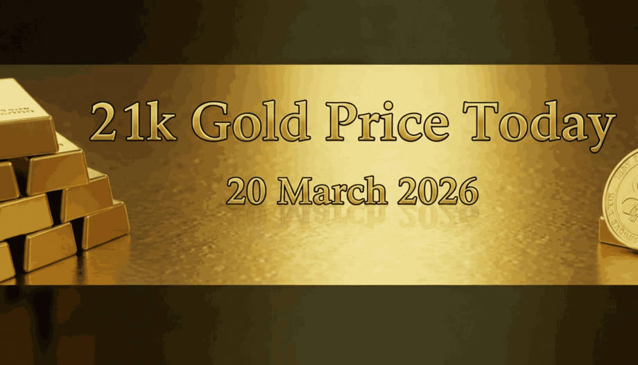 Gold Prices in Pakistan for 21 Karat