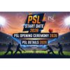 PSL Start Date 2026 - PSL opening ceremony 2026 -PSL Details 2026