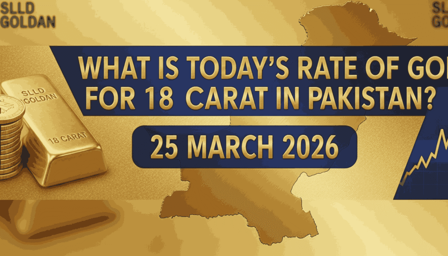 What is today's rate of gold for 18 carat